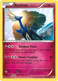 Xerneas - 107/162 (XY BREAKthrough) - Deck Exclusives - #107 - Pokemon TCG card