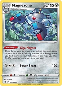 Magnezone #107 Magnezone - Deck Exclusives - #107 - Pokemon TCG card