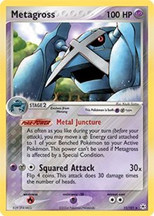 Metagross - 11/101 (EX Hidden Legends) #011 Metagross - 11/101 (EX Hidden Legends) - Deck Exclusives - #011 - Pokemon TCG card