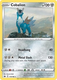 Cobalion - Deck Exclusives - #114 - Pokemon TCG card