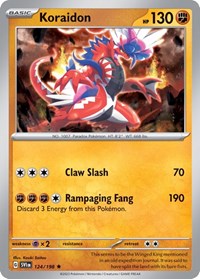 Koraidon - Deck Exclusives - #124 - Pokemon TCG card