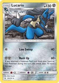 Lucario - 126/214 (SM Unbroken Bonds) #126 Lucario - 126/214 (SM Unbroken Bonds) - Deck Exclusives - #126 - Pokemon TCG card
