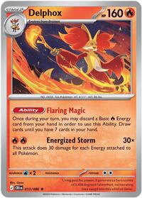 Delphox - Deck Exclusives - #013 - Pokemon TCG card