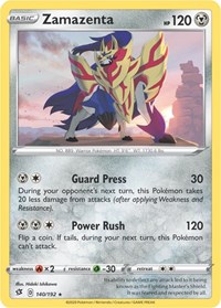 Zamazenta #140 Zamazenta - Deck Exclusives - #140 - Pokemon TCG card