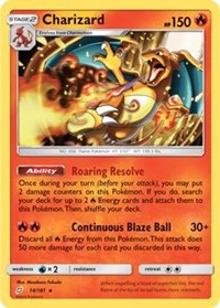 Charizard - 14/181 (SM Team Up) #014 Charizard - 14/181 (SM Team Up) - Deck Exclusives - #014 - Pokemon TCG card