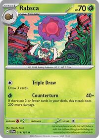 Rabsca - Deck Exclusives - #014 - Pokemon TCG card