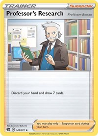 Professor's Research [Professor Rowan] - Deck Exclusives - #147 - Pokemon TCG card