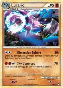 Lucario - 14/95 (Call of Legends) #014 Lucario - 14/95 (Call of Legends) - Deck Exclusives - #014 - Pokemon TCG card
