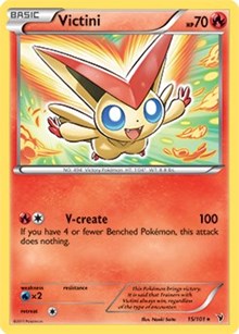Victini - 15/101 (BW Noble Victories) - Deck Exclusives - #015 - Pokemon TCG card