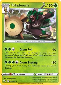 Rillaboom - Deck Exclusives - #015 - Pokemon TCG card