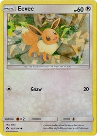 Eevee - 155/214 (Let's Play, Eevee!) - Deck Exclusives - #155 - Pokemon TCG card