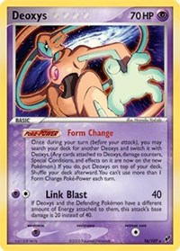 Deoxys - 16/107 (EX Deoxys) #016 Deoxys - 16/107 (EX Deoxys) - Deck Exclusives - #016 - Pokemon TCG card