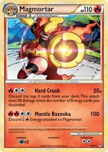Magmortar - 16/95 (Call of Legends) - Deck Exclusives - #016 - Pokemon TCG card