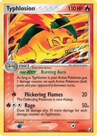 Typhlosion - 17/115 (EX Unseen Forces) #017 Typhlosion - 17/115 (EX Unseen Forces) - Deck Exclusives - #017 - Pokemon TCG card