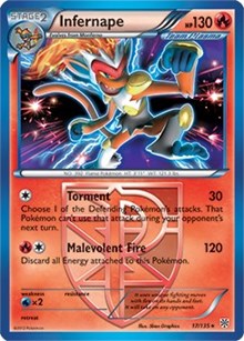 Infernape - 17/135 (BW Plasma Storm) #017 Infernape - 17/135 (BW Plasma Storm) - Deck Exclusives - #017 - Pokemon TCG card