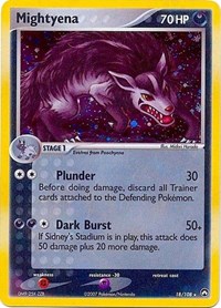 Mightyena - 18/108 #018 Mightyena - 18/108 - Deck Exclusives - #018 - Pokemon TCG card