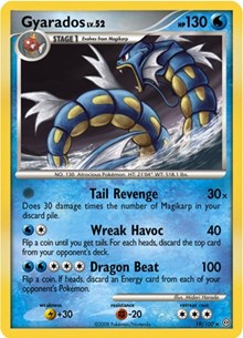 Gyarados - 19/100 (DP Stormfront) - Deck Exclusives - #019 - Pokemon TCG card