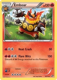 Emboar - 19/114 - Deck Exclusives - #019 - Pokemon TCG card