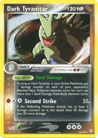Dark Tyranitar - 20/109 (EX Team Rocket Returns) #020 Dark Tyranitar - 20/109 (EX Team Rocket Returns) - Deck Exclusives - #020 - Pokemon TCG card
