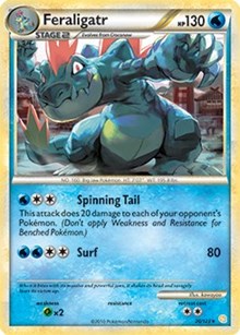 Feraligatr - 20/123 #020 Feraligatr - 20/123 - Deck Exclusives - #020 - Pokemon TCG card