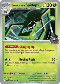 Team Rocket's Spidops - Deck Exclusives - #020 - Pokemon TCG card