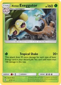 Alolan Exeggutor - 2/131 (SM Forbidden Light) #002 Alolan Exeggutor - 2/131 (SM Forbidden Light) - Deck Exclusives - #002 - Pokemon TCG card