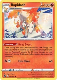 Rapidash - Deck Exclusives - #022 - Pokemon TCG card