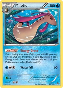 Milotic - 23/106 (XY Flashfire) #023 Milotic - 23/106 (XY Flashfire) - Deck Exclusives - #023 - Pokemon TCG card