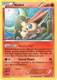 Victini - 23/113 (BW Legendary Treasures) - Deck Exclusives - #023 - Pokemon TCG card