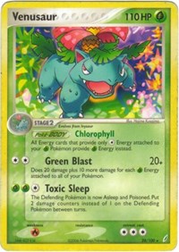 Venusaur - 28/100 (EX Crystal Guardians) #028 Venusaur - 28/100 (EX Crystal Guardians) - Deck Exclusives - #028 - Pokemon TCG card