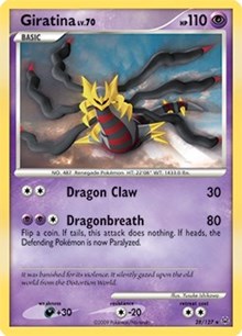 Giratina Lv. 70 - 28/127 (DPPt Platinum) #028 Giratina Lv. 70 - 28/127 (DPPt Platinum) - Deck Exclusives - #028 - Pokemon TCG card