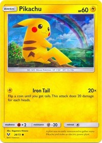 Pikachu - 28/73 #028 Pikachu - 28/73 - Deck Exclusives - #028 - Pokemon TCG card