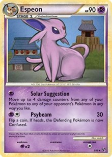 Espeon - 2/90 (HGSS Undaunted) #002 Espeon - 2/90 (HGSS Undaunted) - Deck Exclusives - #002 - Pokemon TCG card