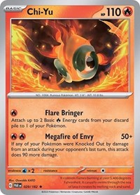 Chi-Yu #029 Chi-Yu - Deck Exclusives - #029 - Pokemon TCG card