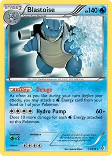 Blastoise - 31/149 - Deck Exclusives - #031 - Pokemon TCG card