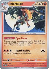 Infernape #033 Infernape - Deck Exclusives - #033 - Pokemon TCG card