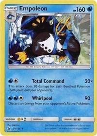 Empoleon - 34/156 - Deck Exclusives - #034 - Pokemon TCG card