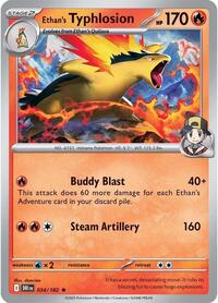Ethan's Typhlosion #034 Ethan's Typhlosion - Deck Exclusives - #034 - Pokemon TCG card
