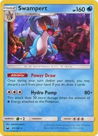 Swampert - 35/168 (SM Celestial Storm) - Deck Exclusives - #035 - Pokemon TCG card