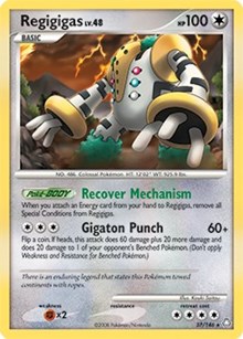 Regigigas - 37/146 (DP Legends Awakened) #037 Regigigas - 37/146 (DP Legends Awakened) - Deck Exclusives - #037 - Pokemon TCG card