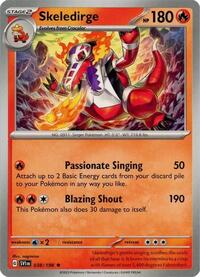 Skeledirge #038 Skeledirge - Deck Exclusives - #038 - Pokemon TCG card