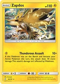 Zapdos - 40/181 - Deck Exclusives - #040 - Pokemon TCG card