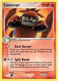 Camerupt - 4/107 (EX Deoxys) #004 Camerupt - 4/107 (EX Deoxys) - Deck Exclusives - #004 - Pokemon TCG card