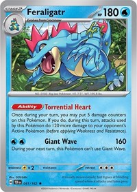 Feraligatr #041 Feraligatr - Deck Exclusives - #041 - Pokemon TCG card