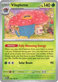 Vileplume #045 Vileplume - Deck Exclusives - #045 - Pokemon TCG card