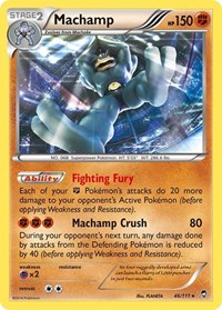 Machamp - 46/111 (XY Furious Fists) - Deck Exclusives - #046 - Pokemon TCG card