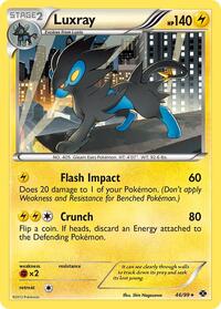 Luxray - 46/99 #046 Luxray - 46/99 - Deck Exclusives - #046 - Pokemon TCG card