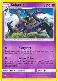 Salazzle - 47/111 (SM Crimson Invasion) #047 Salazzle - 47/111 (SM Crimson Invasion) - Deck Exclusives - #047 - Pokemon TCG card