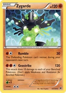 Zygarde - 53/124 (XY Fates Collide) #053 Zygarde - 53/124 (XY Fates Collide) - Deck Exclusives - #053 - Pokemon TCG card
