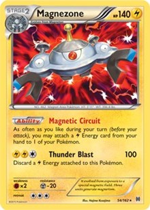 Magnezone - 54/162 (XY BREAKthrough) #054 Magnezone - 54/162 (XY BREAKthrough) - Deck Exclusives - #054 - Pokemon TCG card